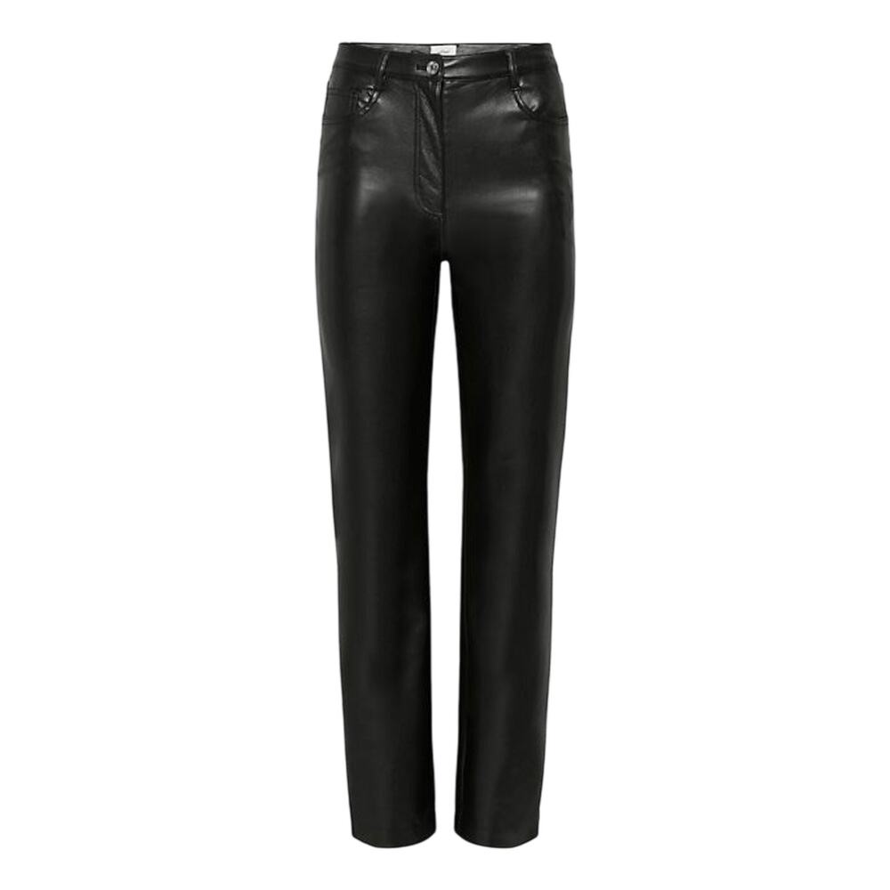 Aritzia Faux Leather Black Wilfred Pants Size 0